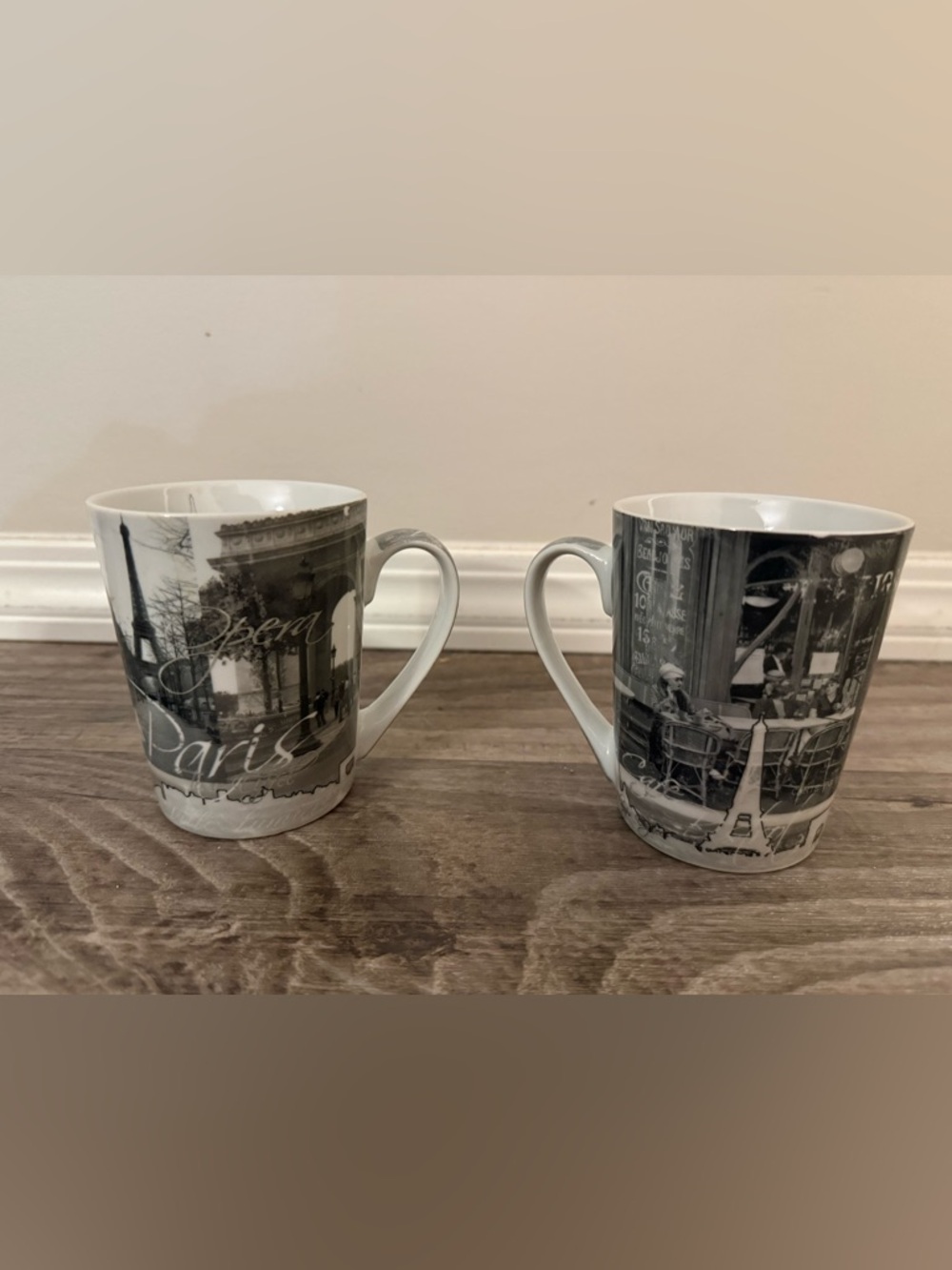 Paris Easy Life Mugs by Dora Papis